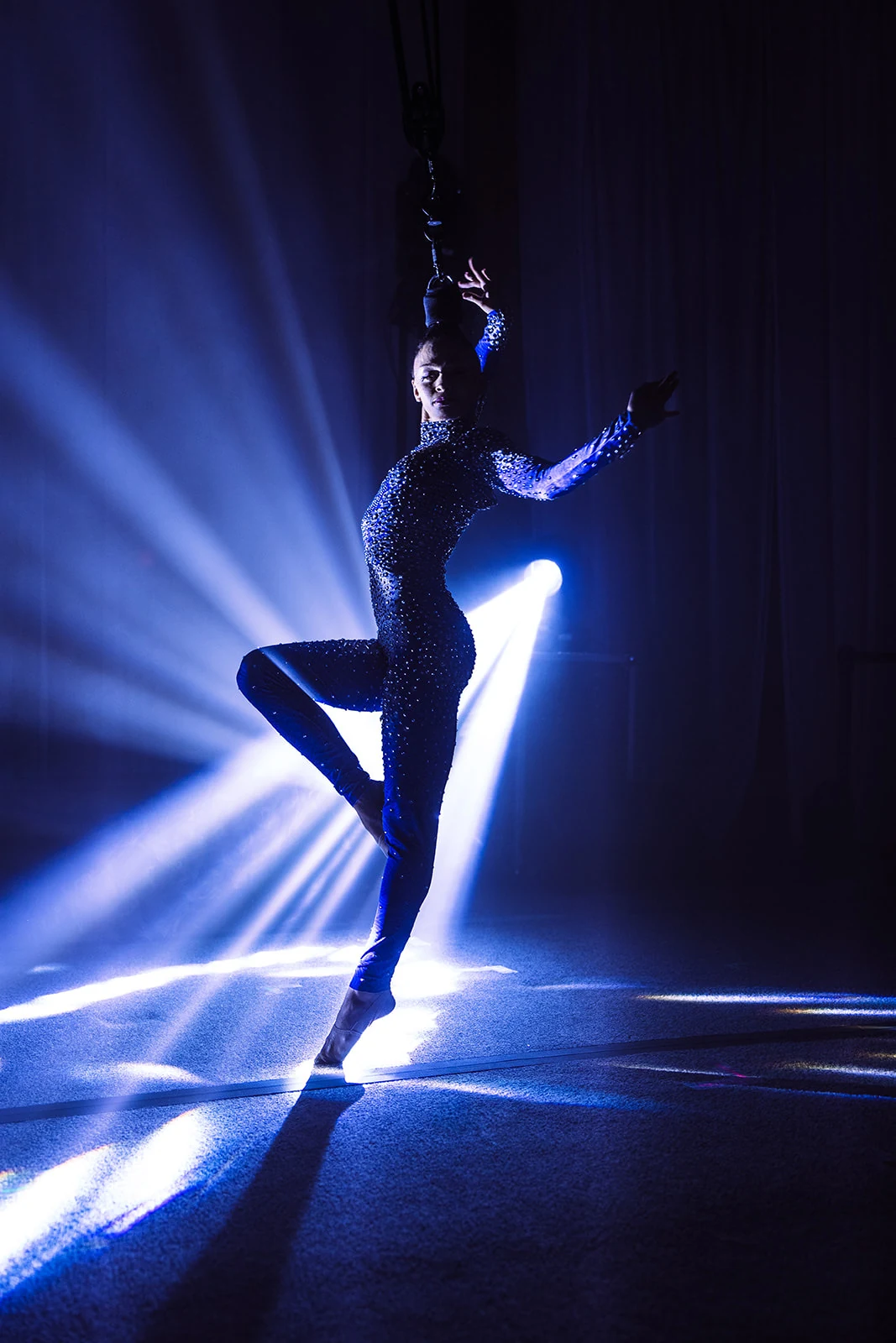 Aerial Pole — Tink performing